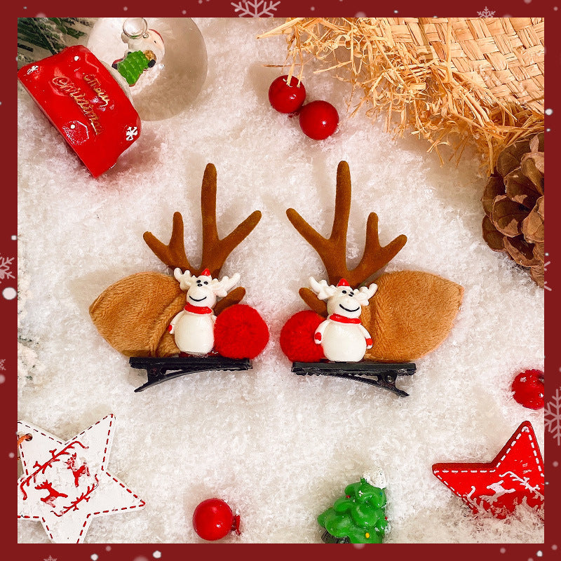 Reindeer Chic Hair Clip