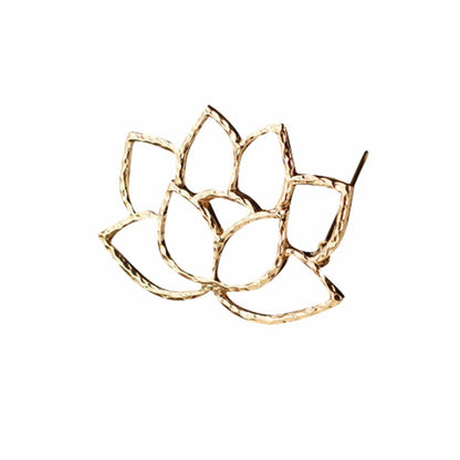 Lotus Bloom Hairpin Clip