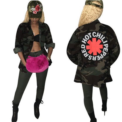 Embroidered Peppers Jacket