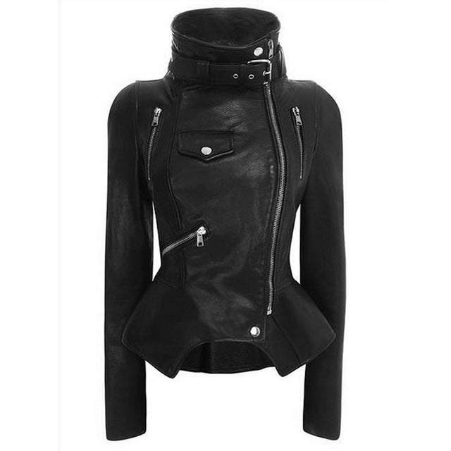 Motorcycle Leather Gothic Jacket