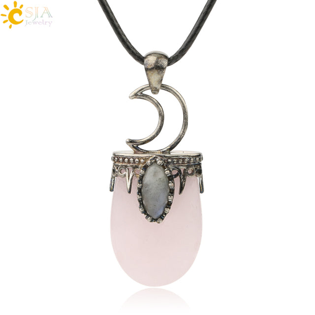 Crystal Antique Pendant Necklace
