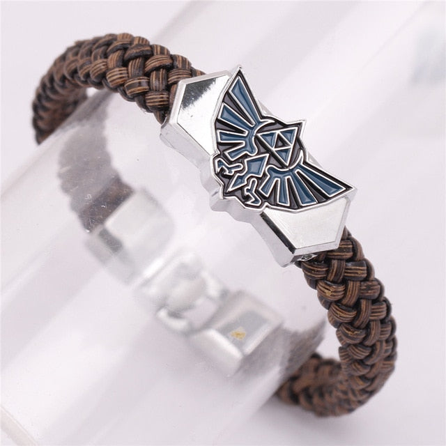 The Legend of Zelda Knit Triforce Bracelet