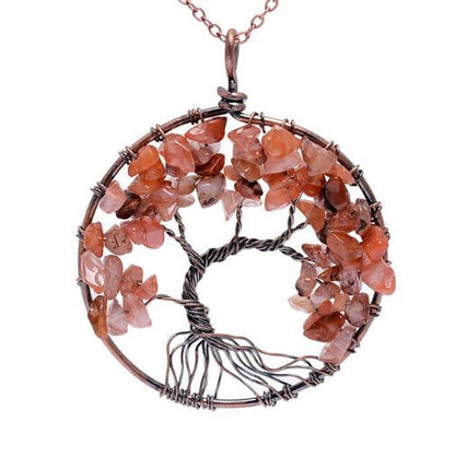 Tree of Life - Healing Crystal Necklace