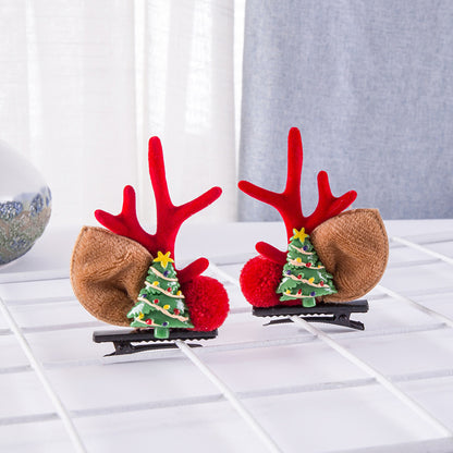 Reindeer Chic Hair Clip