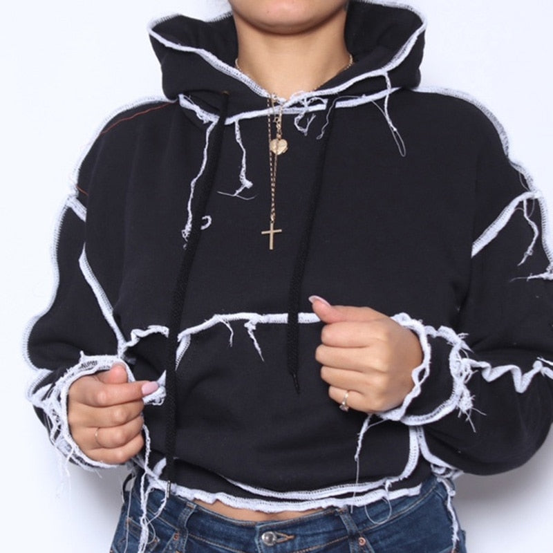 Selene Patchwork Hoodie