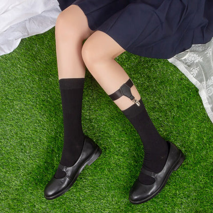 Agent Dark Girl Socks + Belt