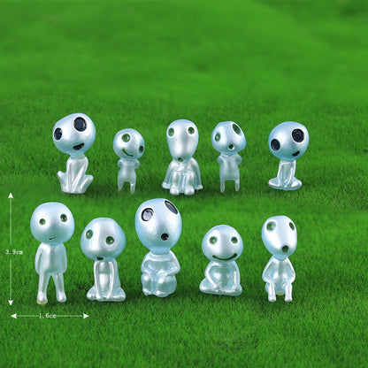 Kodama - Princess Mononoke - Glow in the Dark Figurines