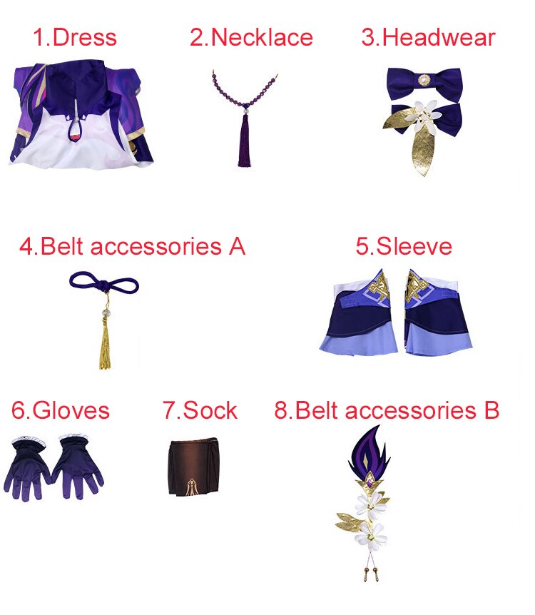 Genshin Impact Keqing Cosplay