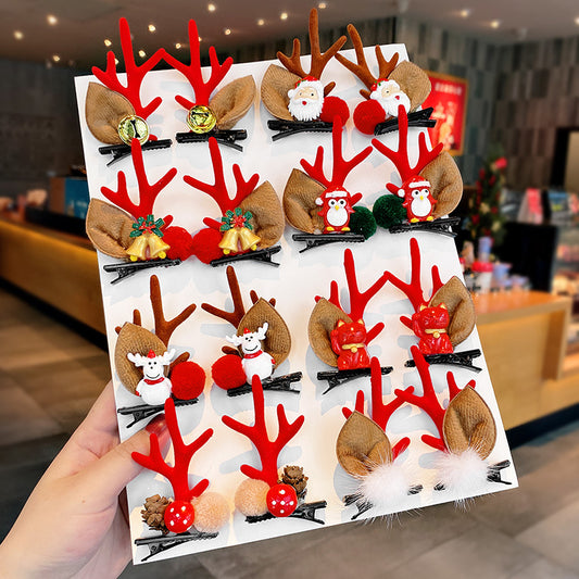 Reindeer Chic Hair Clip