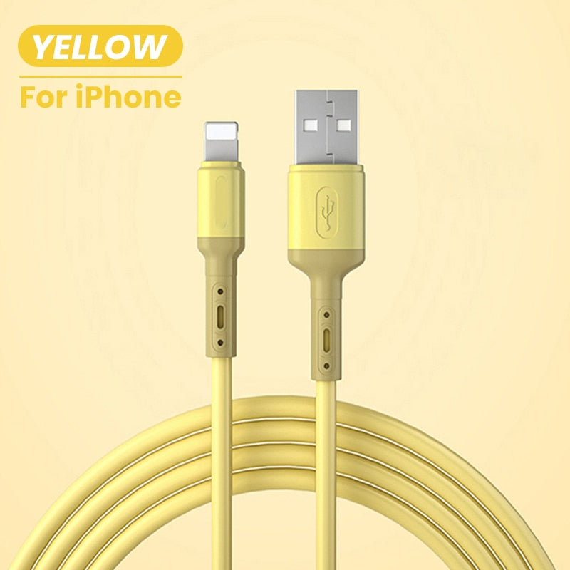 Lightning Fast Silicone Charger Cable
