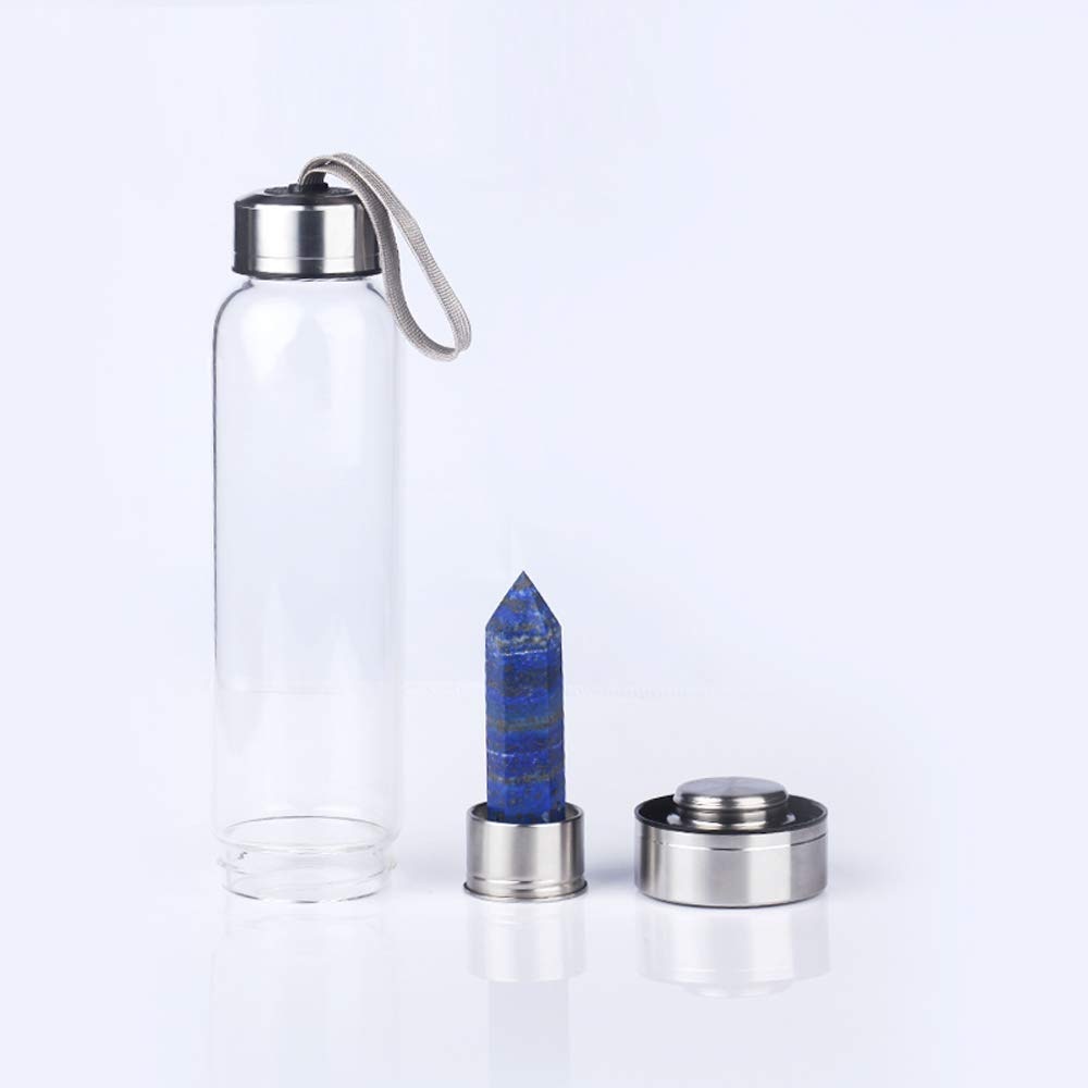 Crystal Chakra Healing Water Bottle