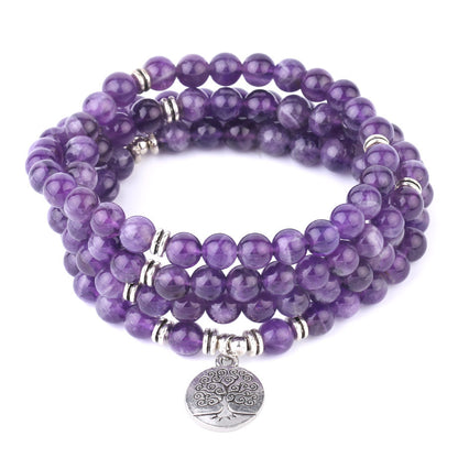 Natural Stone Yoga Healing Bracelet