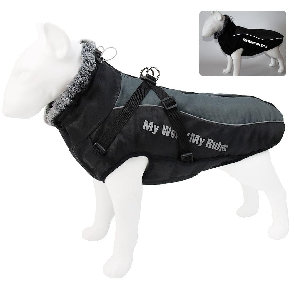 New Large Pet Warm Reflective Dog Thickened Coat Vest Jacket.