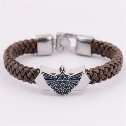 The Legend of Zelda Knit Triforce Bracelet