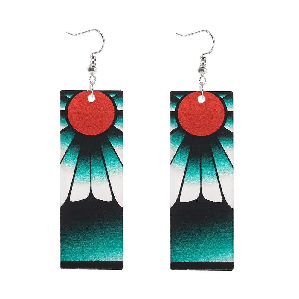 Tanjiro Demon Slayer Earrings