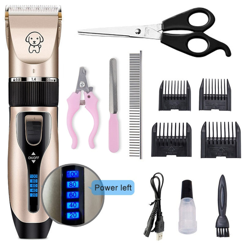 Professional Pet Hair clippers Cat or Dog (Low Noise)
