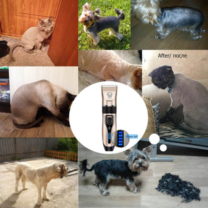 Professional Pet Hair clippers Cat or Dog (Low Noise)