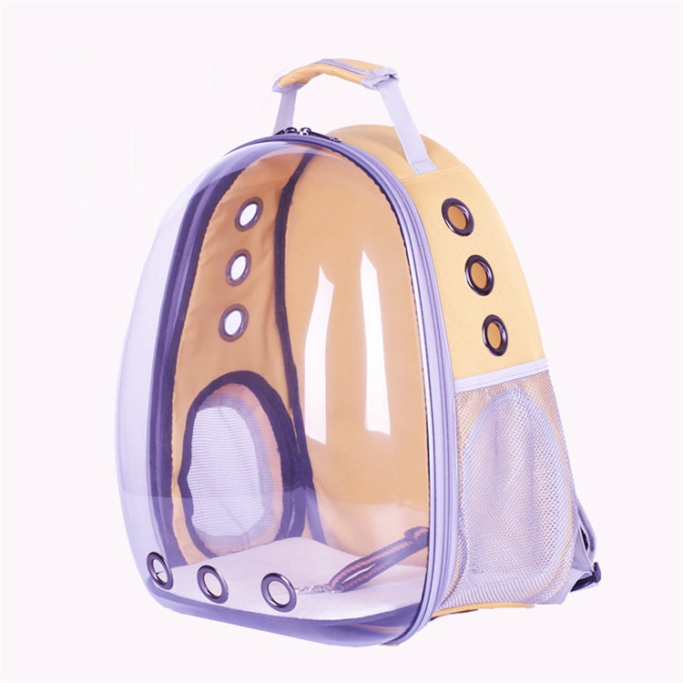 Panoramic Pet Adventure Backpack: Stylish, Spacious, and Transparent!