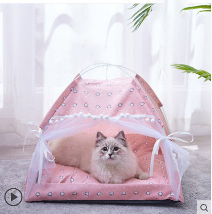 Villa Luxury Pet Bed Nest Tent