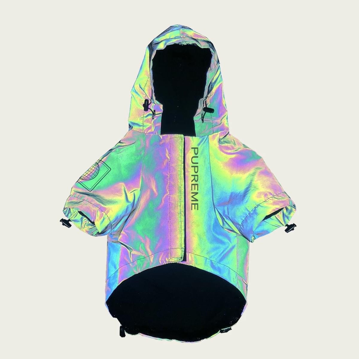 Windproof and Rainproof Stormtrooper Coat North Dog Face for Medium Large Dog.