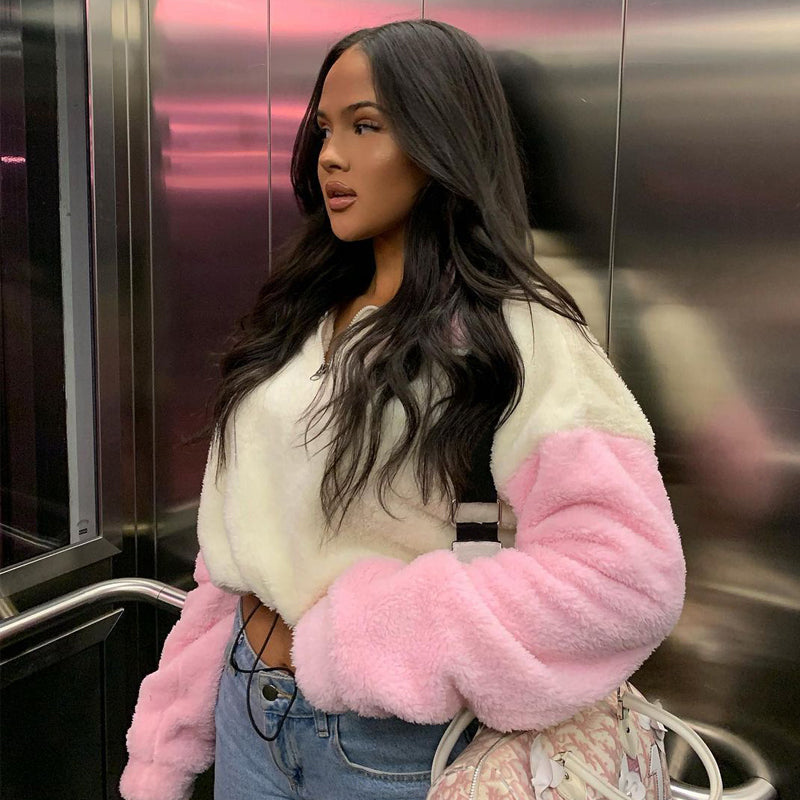 Cozy Crop Top Pullover