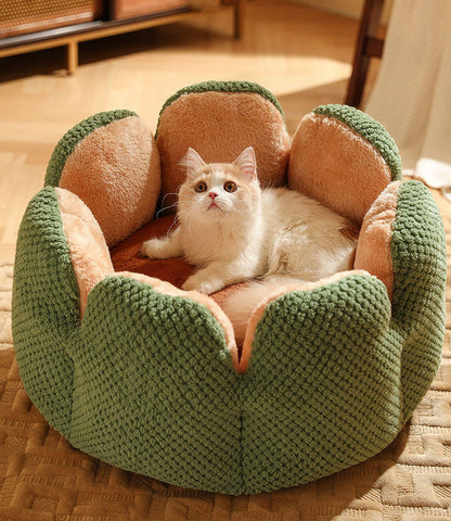 Cactus Petal Pet Nest Large Soft and Cozy bed for Cats or Dogs