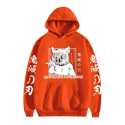 Shadowed Blade: Demon Slayer Chronicles Hoodie