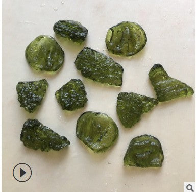 Moldavite Crystal Necklace - Luck Attraction