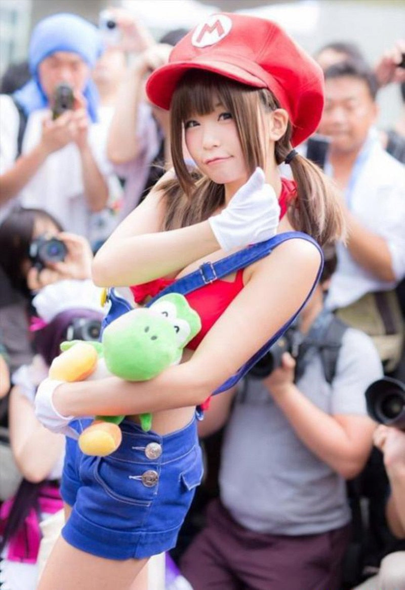 Mario Luigi and Wario Stylish Cosplay Hats