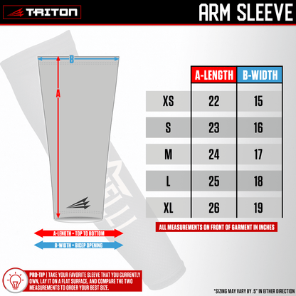 Nukes 'N Naners Bananas Baseball HyperDri Performance Compression Sleeve