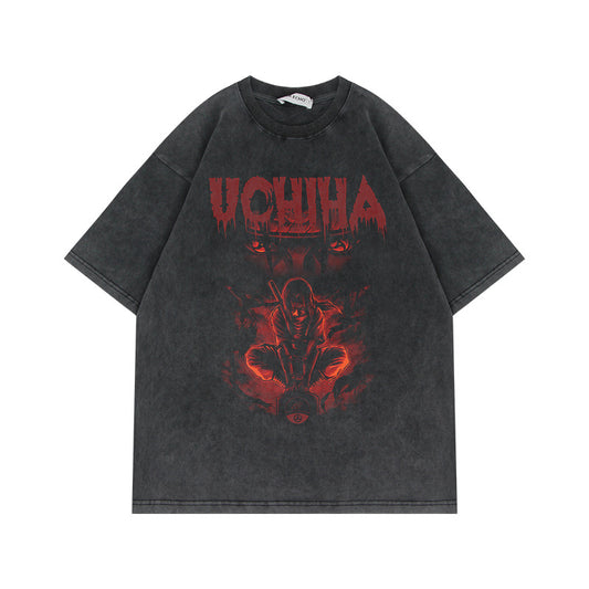Heavyweight Washed Naruto Shirts - Various Styles