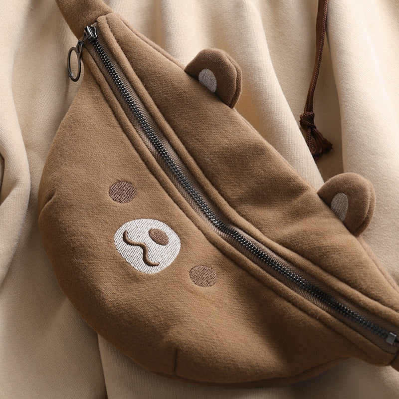 Aesthetic Bear Anime Hoodie - Kpop Style