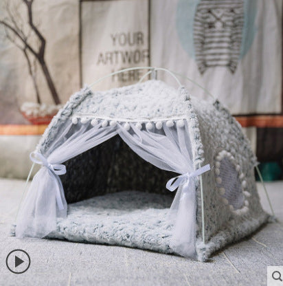 Villa Luxury Pet Bed Nest Tent