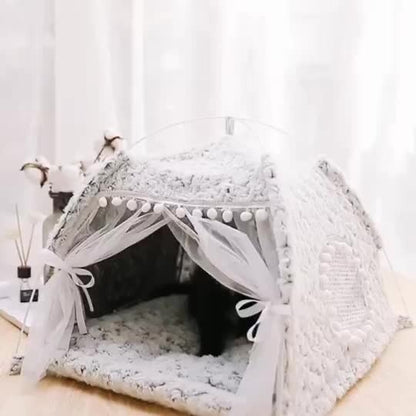 Villa Luxury Pet Bed Nest Tent