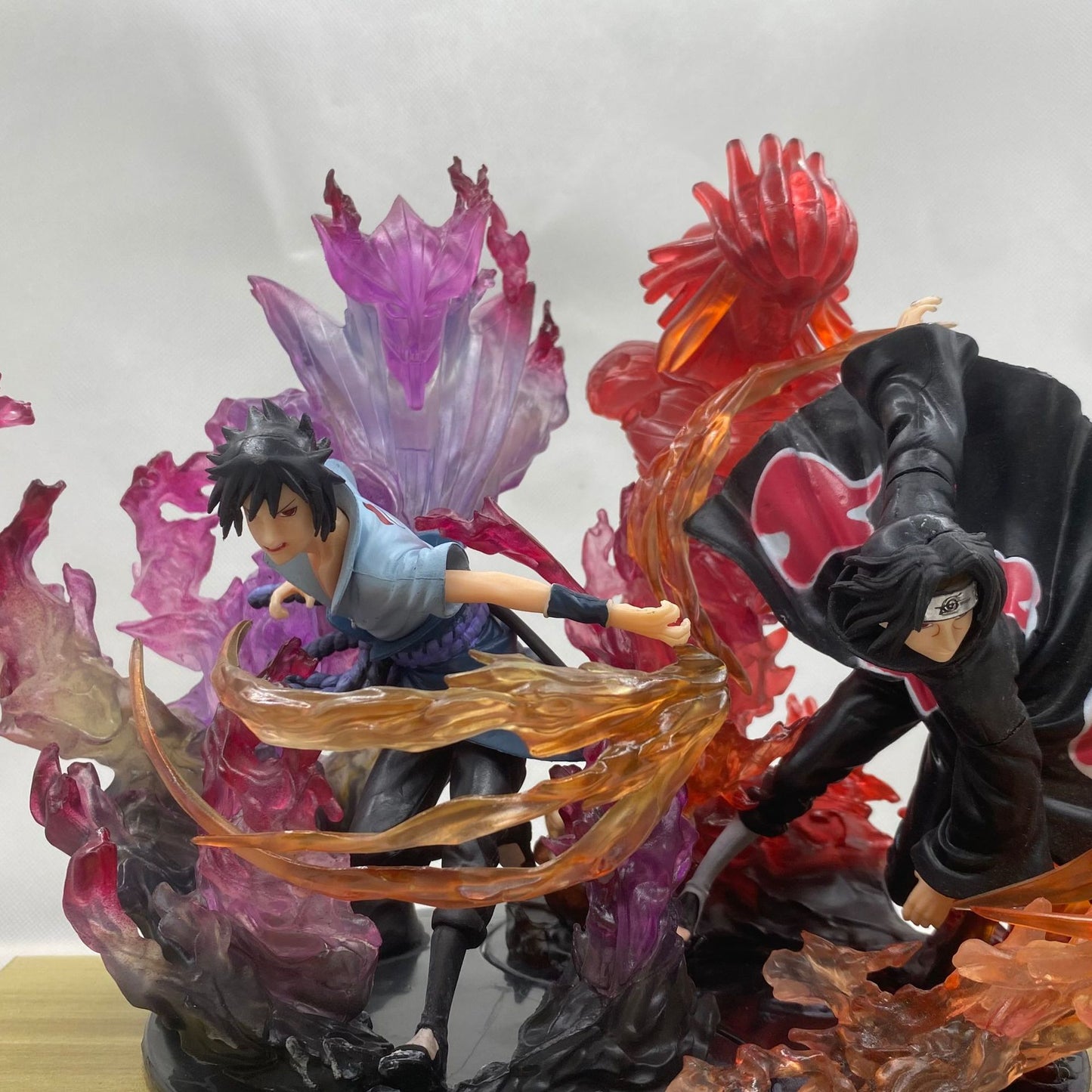Handmade Itachi & Sasuke w/Susanoo Art Decoration