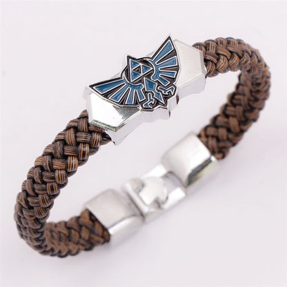 The Legend of Zelda Knit Triforce Bracelet
