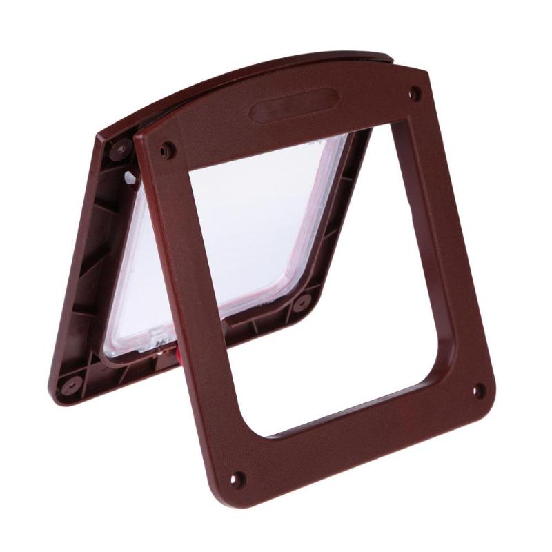 Secure Paws Pet Portal: Lockable Wall & Door Entry for Cats and Dogs