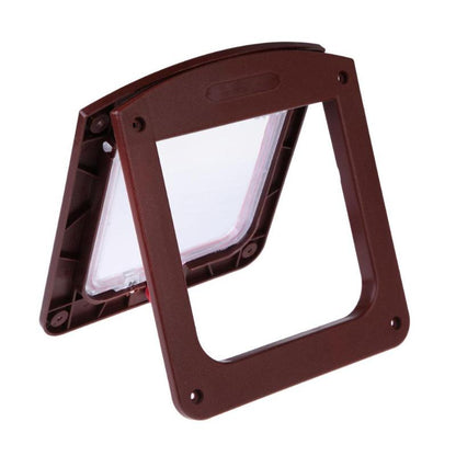 Secure Paws Pet Portal: Lockable Wall & Door Entry for Cats and Dogs