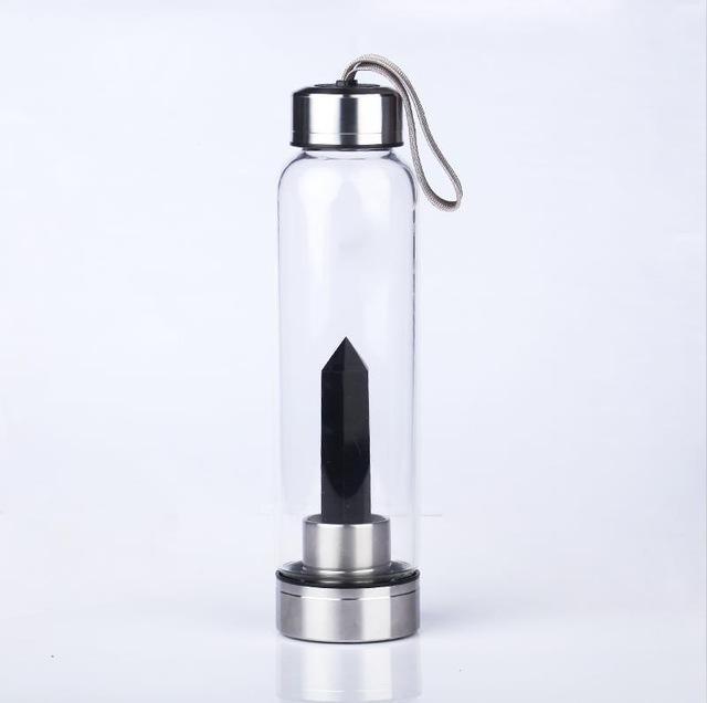 Crystal Chakra Healing Water Bottle