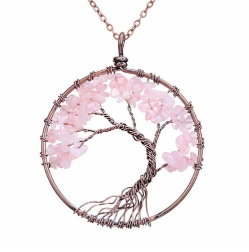 Tree of Life - Healing Crystal Necklace