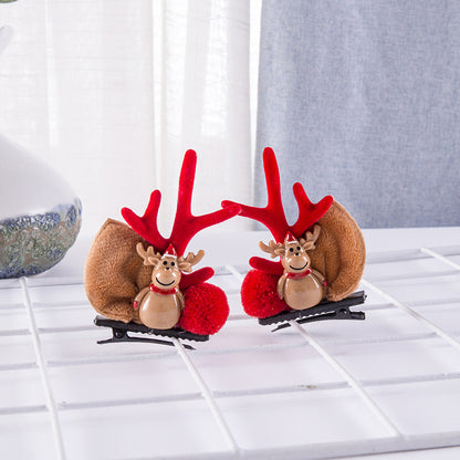 Reindeer Chic Hair Clip