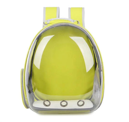 Panoramic Pet Adventure Backpack: Stylish, Spacious, and Transparent!