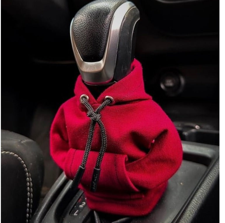 Shift Style: Car Gear Lever Hoodie Cover