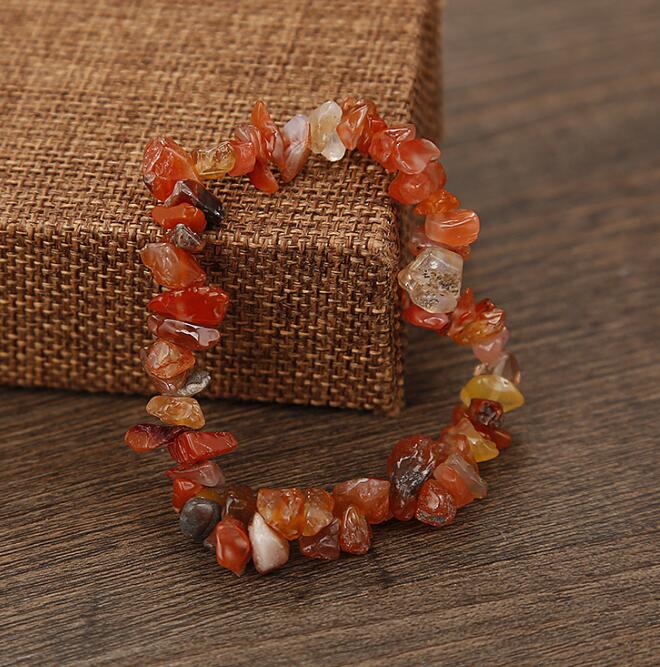 Raw Crystal and Stone Bracelets