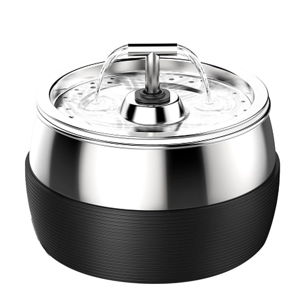 Stainless Steel Smart Pet Water Dispenser with Automatic Circulation and Filtration, Large Capacity Feeder for Cats and Dogs.