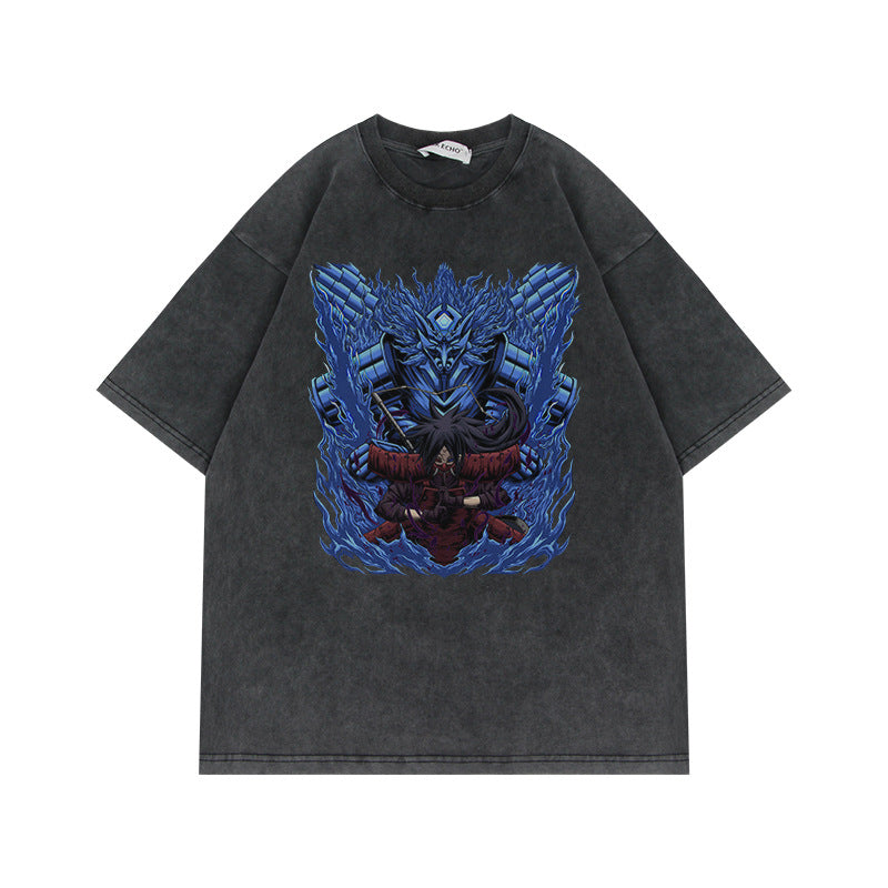Heavyweight Washed Naruto Shirts - Various Styles