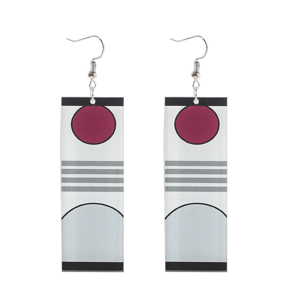 Tanjiro Demon Slayer Earrings