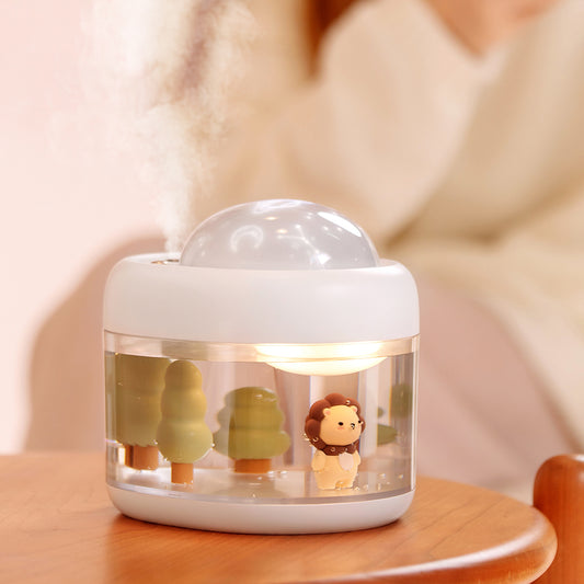 Enchanted Pet Projection Humidifier: Mini Magic in Every Breath