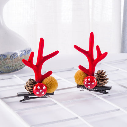 Reindeer Chic Hair Clip