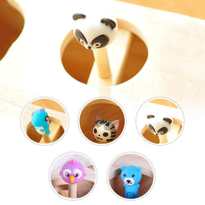 Solid Wooden Interactive Maze Pet Cat Toy